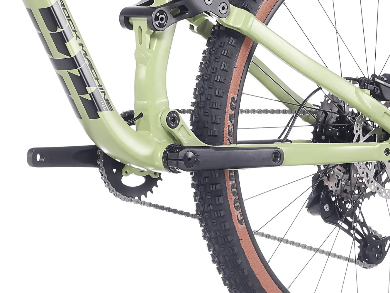 Rock Machine Blizz FS 50-27 horské kolo Matte Jade Green