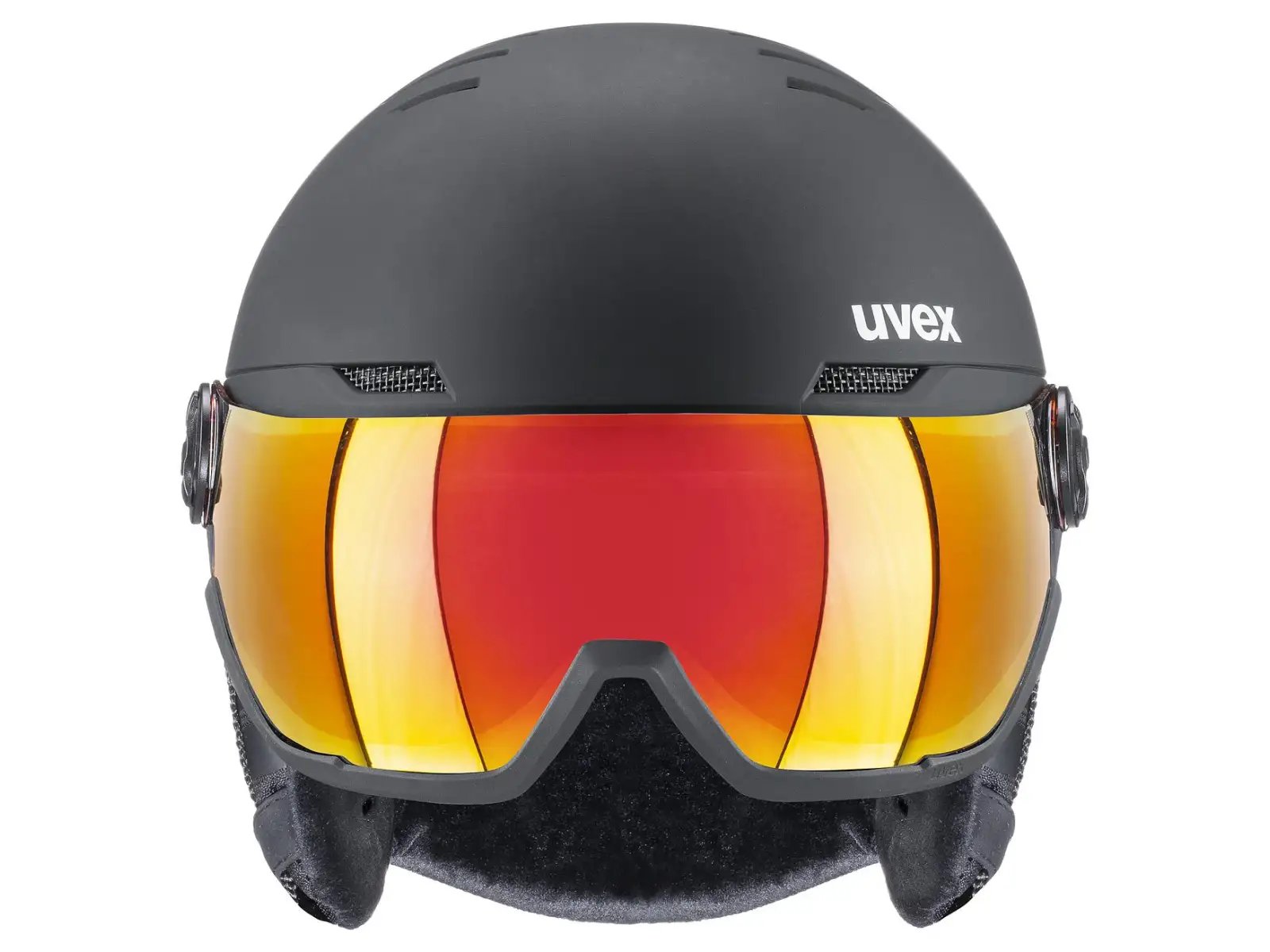 Uvex Wanted Visor lyžařská helma black matt