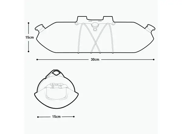 Evoc Handlebar Pack BOA WP 5 brašna na řídítka Black