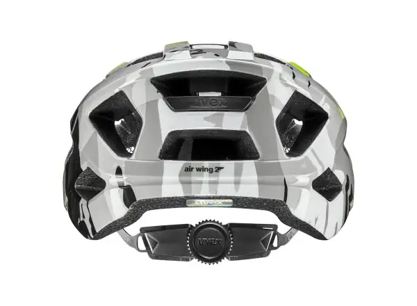 Uvex Air Wing 2 dětská přilba Neon Yellow-Black