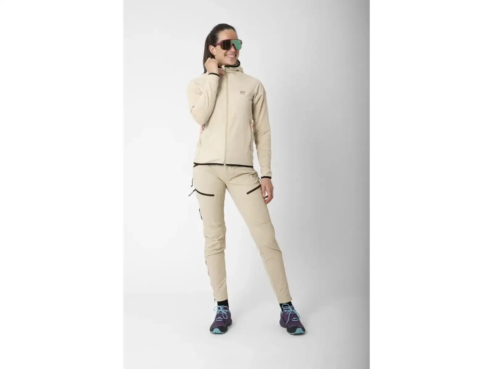 2117 of Sweden Trubo dámská fleecová bunda Beige