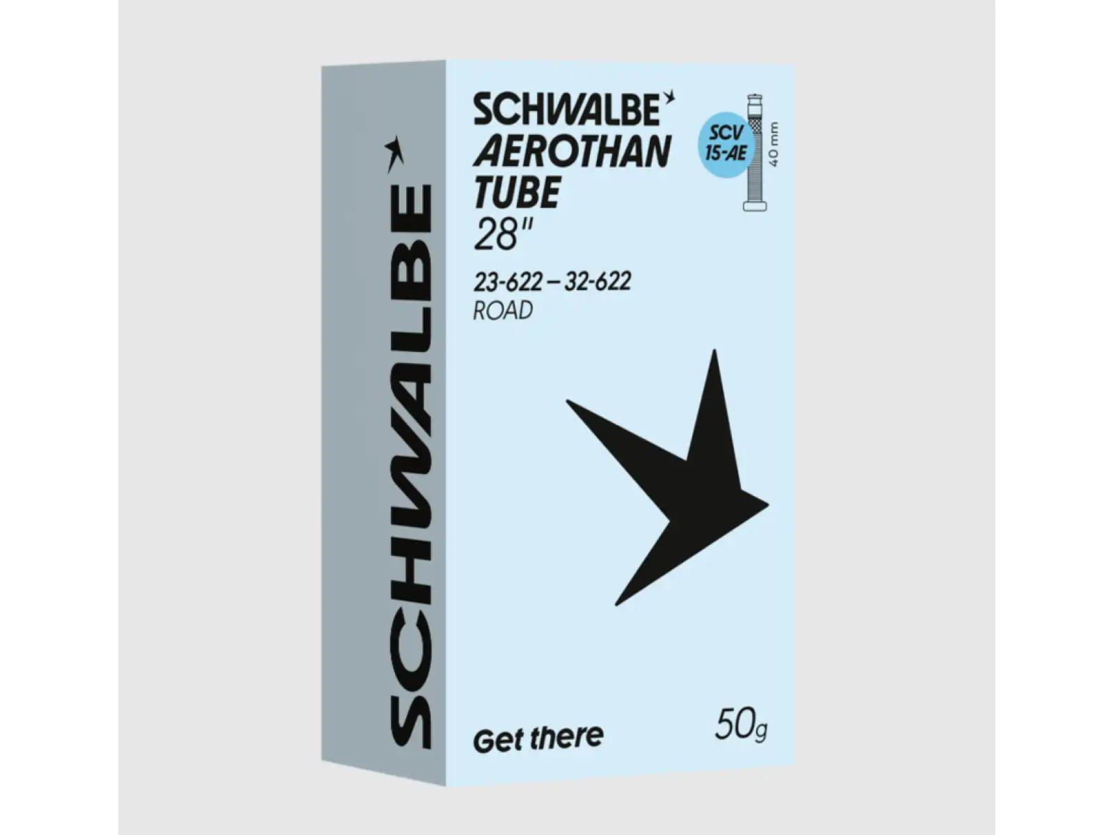 Schwalbe Aerothan 23-32/622 SCV15-AE, TPU silniční duše, ventilek Click Valve 40 mm