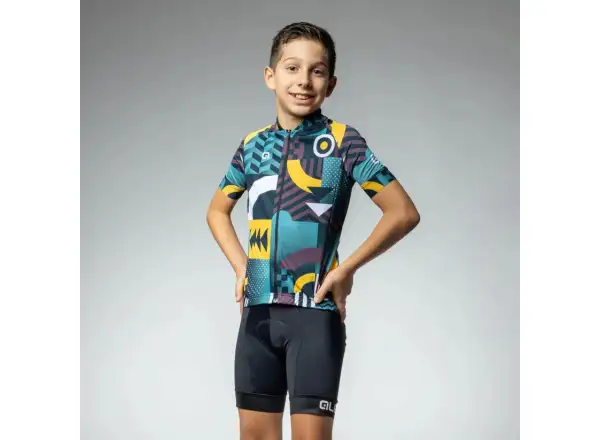 Alé Kid Games dětský dres Cocoa Brown