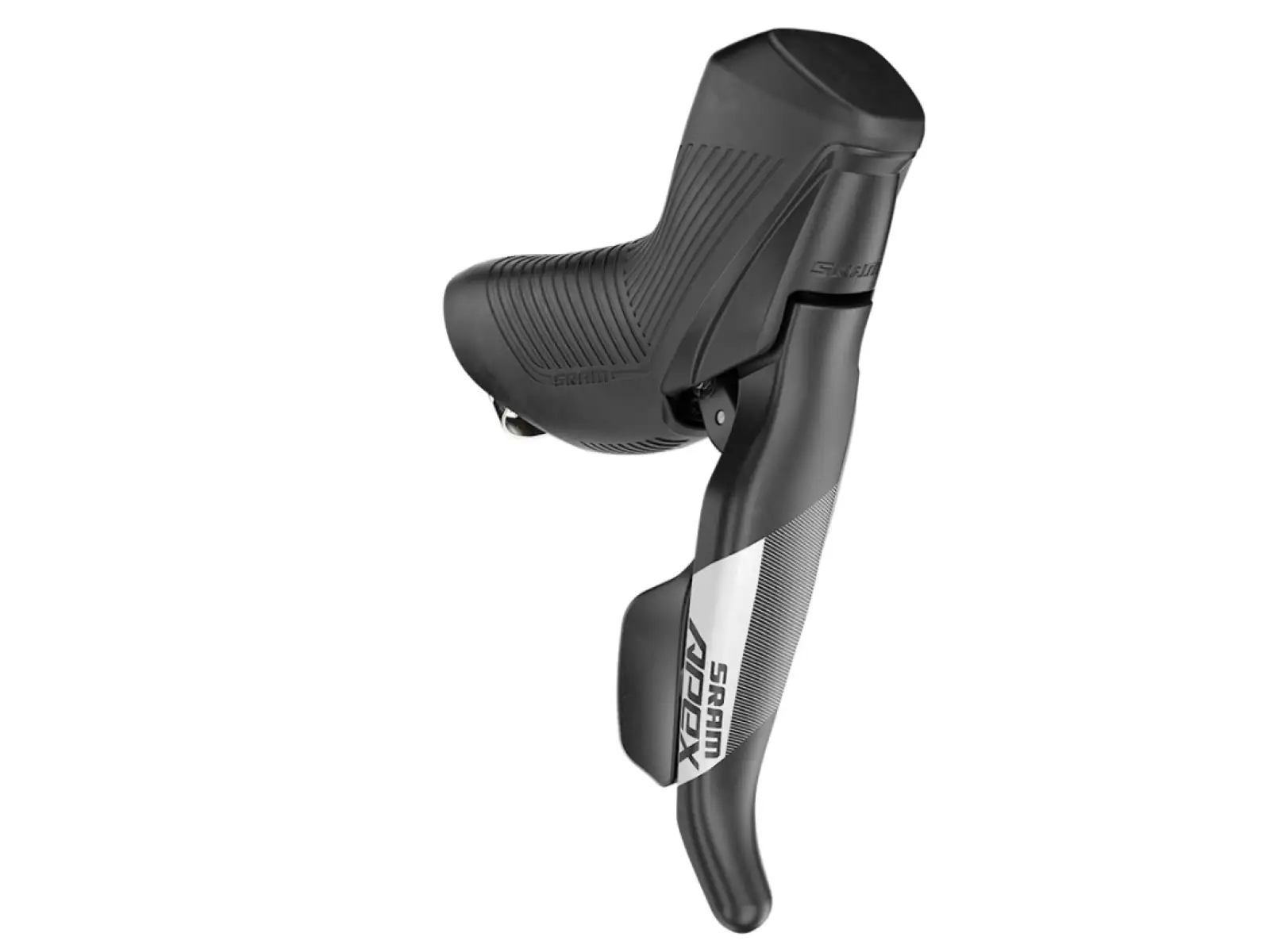 Sram Apex D1 pravá řadící / brzdová páka a třmen Flat Mount, vedení 2000 mm