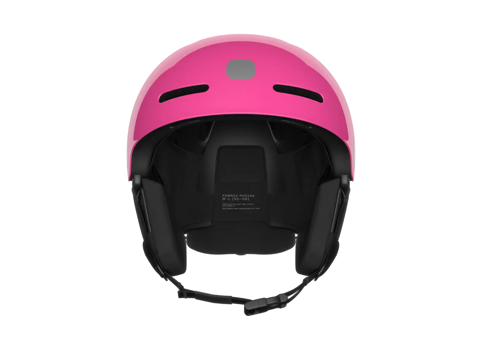POC POCito Fornix MIPS dětská lyžařská helma Fluorescent Pink