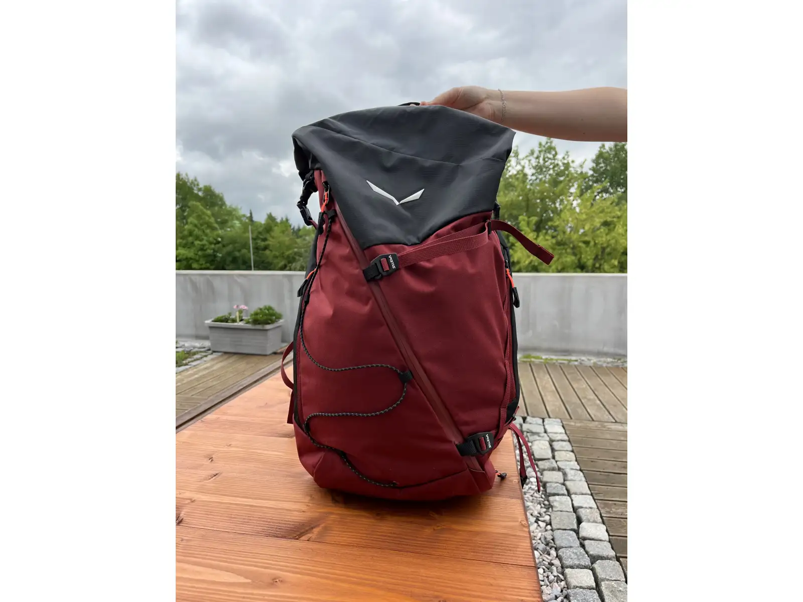 Salewa Puez dámský batoh 32 l + 5 l Syrah/Black Out