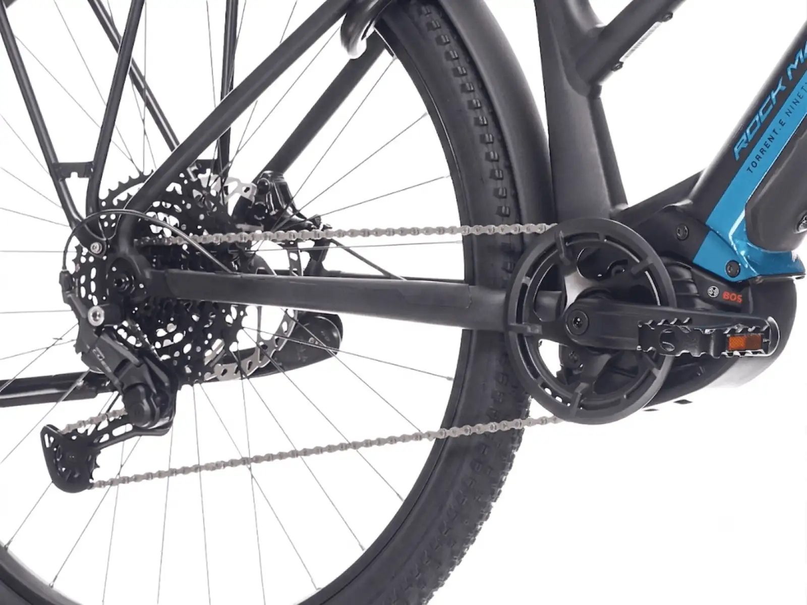 Rock Machine Torrent e90-29 B Touring Easy Entry elektrokolo Matte Black / Petrol