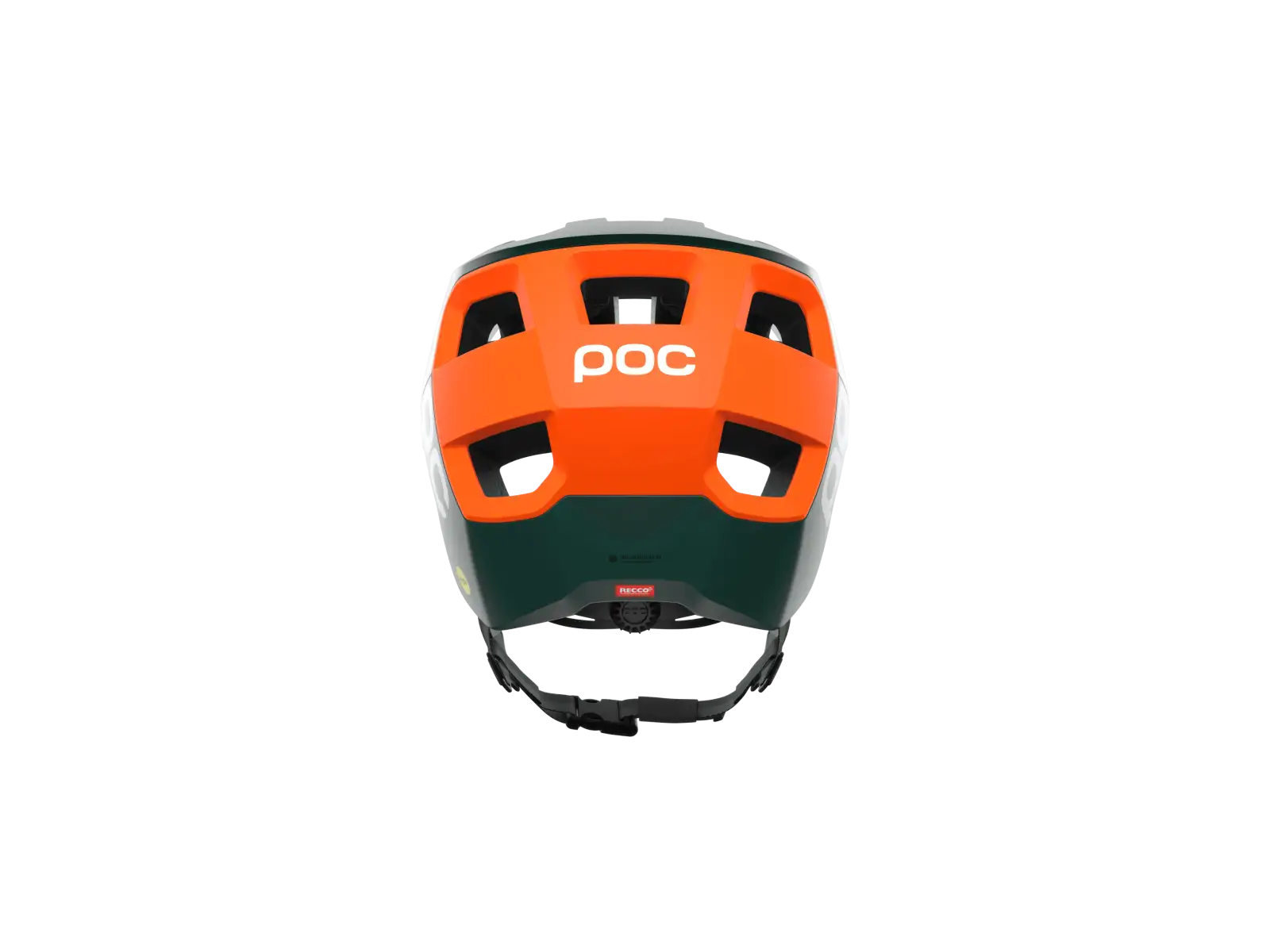 POC Kortal Race MIPS MTB přilba Pargasite Green Matt/Fluorescent Orange Matt