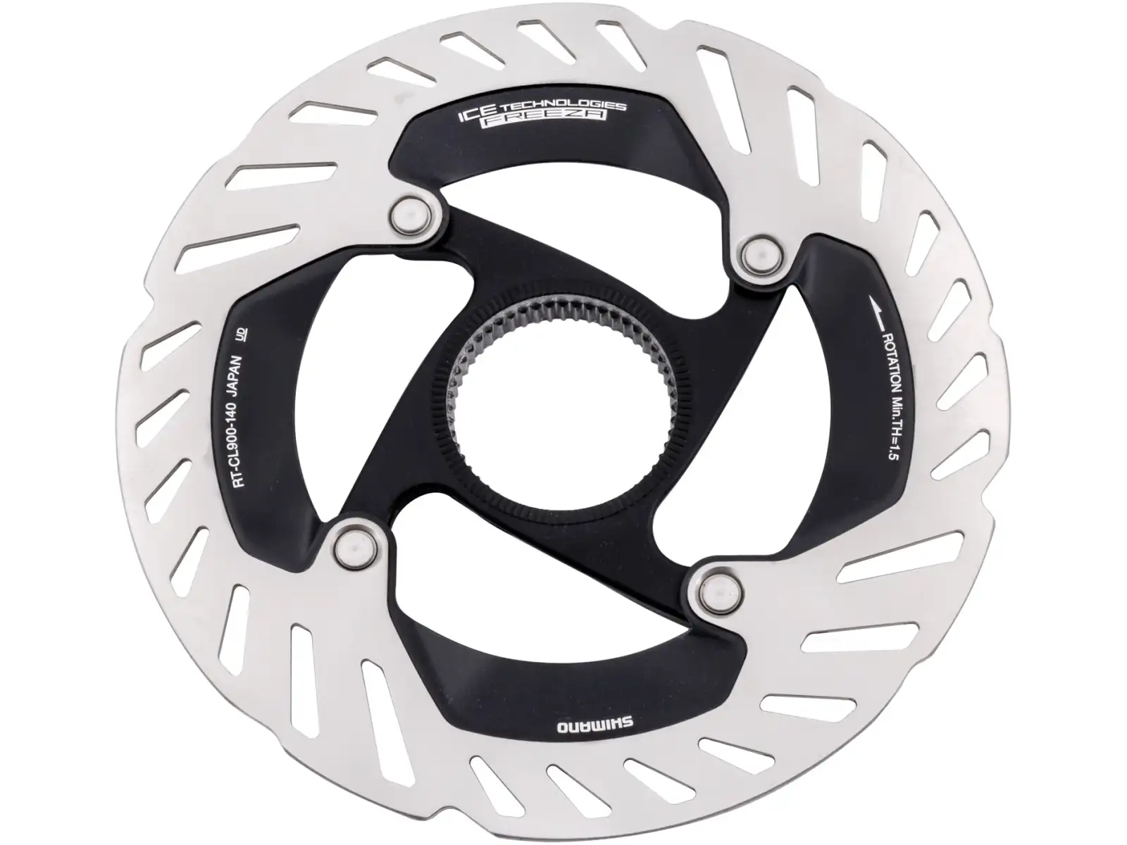Shimano RT-CL900 brzdový kotouč 203 mm, center lock, Ice Tech, vnější lock ring