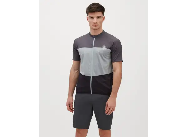 Silvini Turano Pro pánský dres krátký rukáv cloud/black
