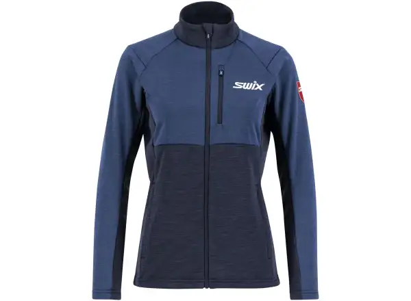 Swix Infinity Midlayer dámská mikina Lake Blue