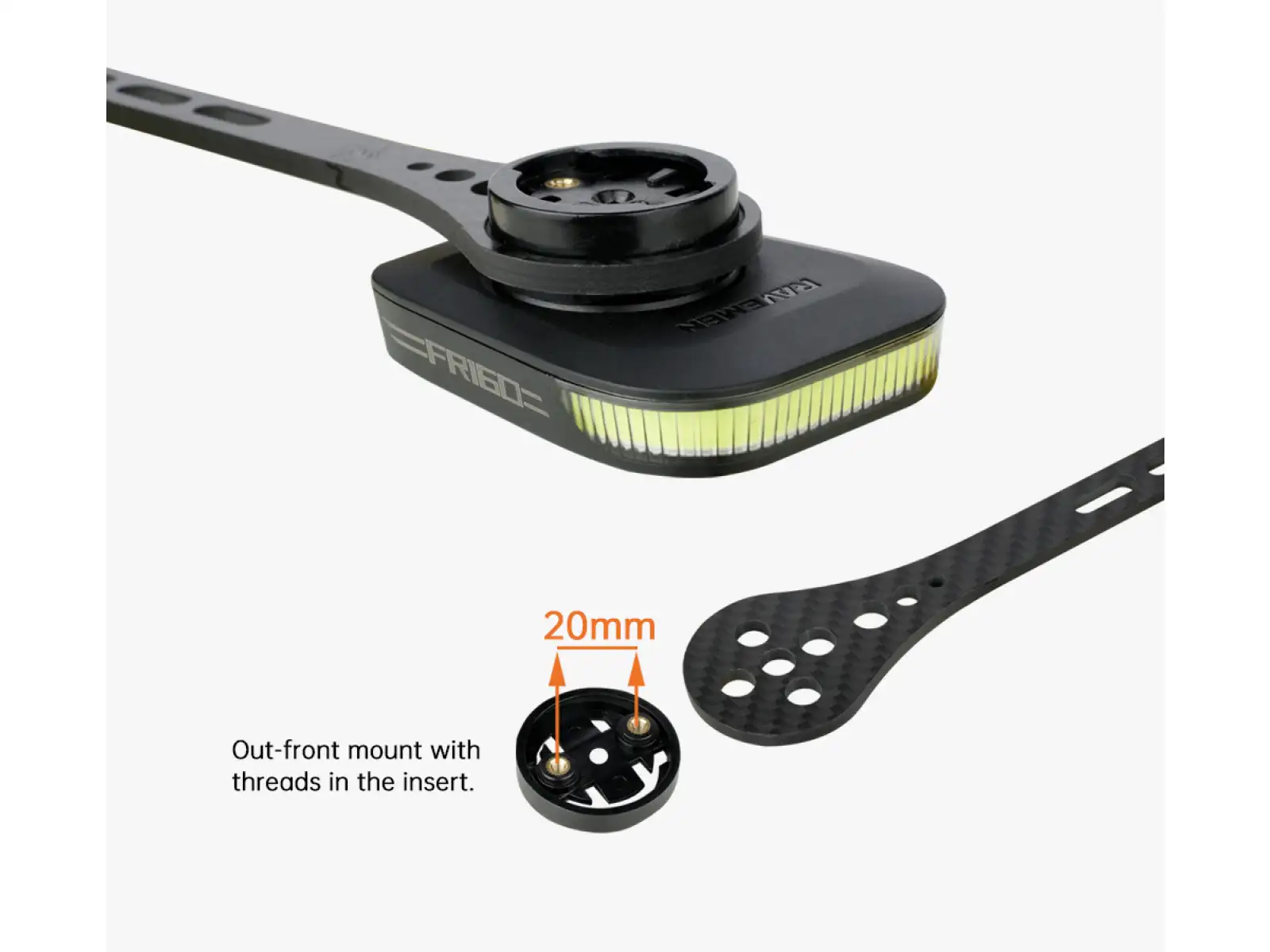 Ravemen spodní držák pro světla řady FR (Garmin)