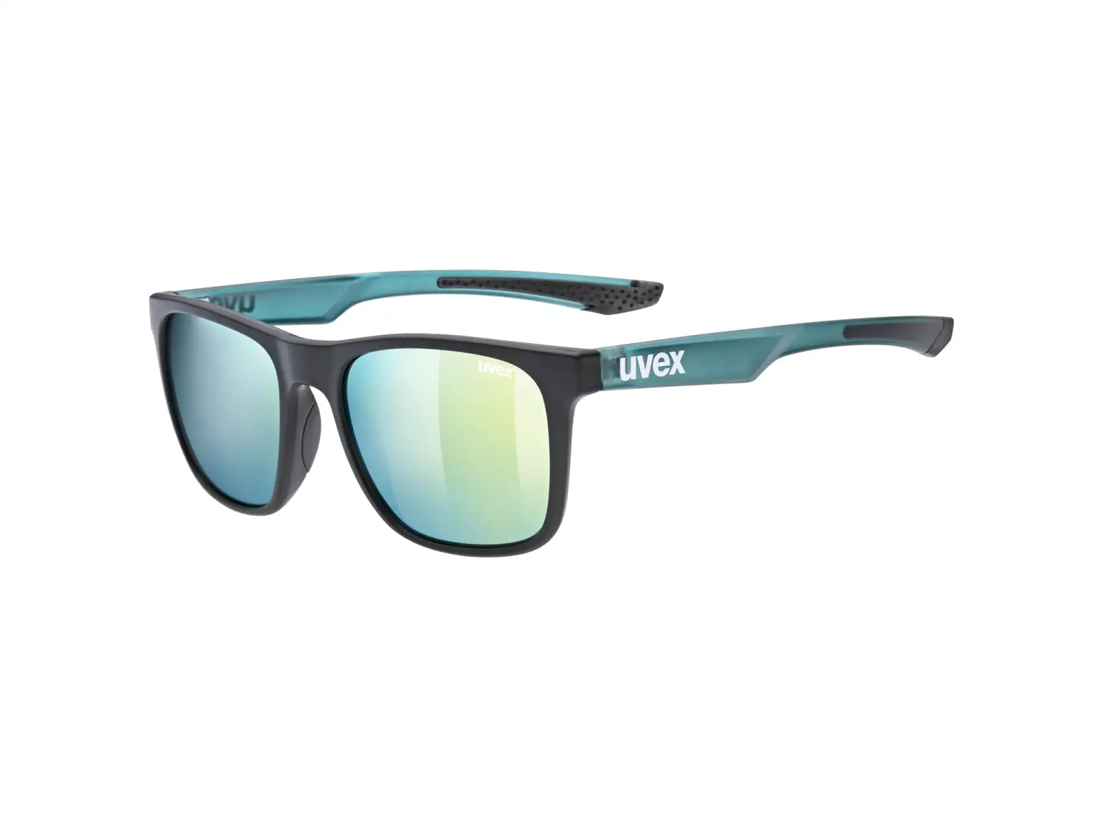 Uvex LGL 42 brýle Black Green Mat/Mirror Yellow