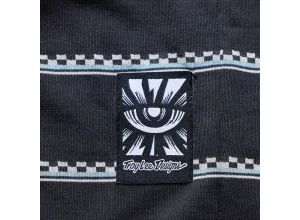 Troy Lee Designs Skyline Ride pánský dres krátký rukáv Checked Out Carbon