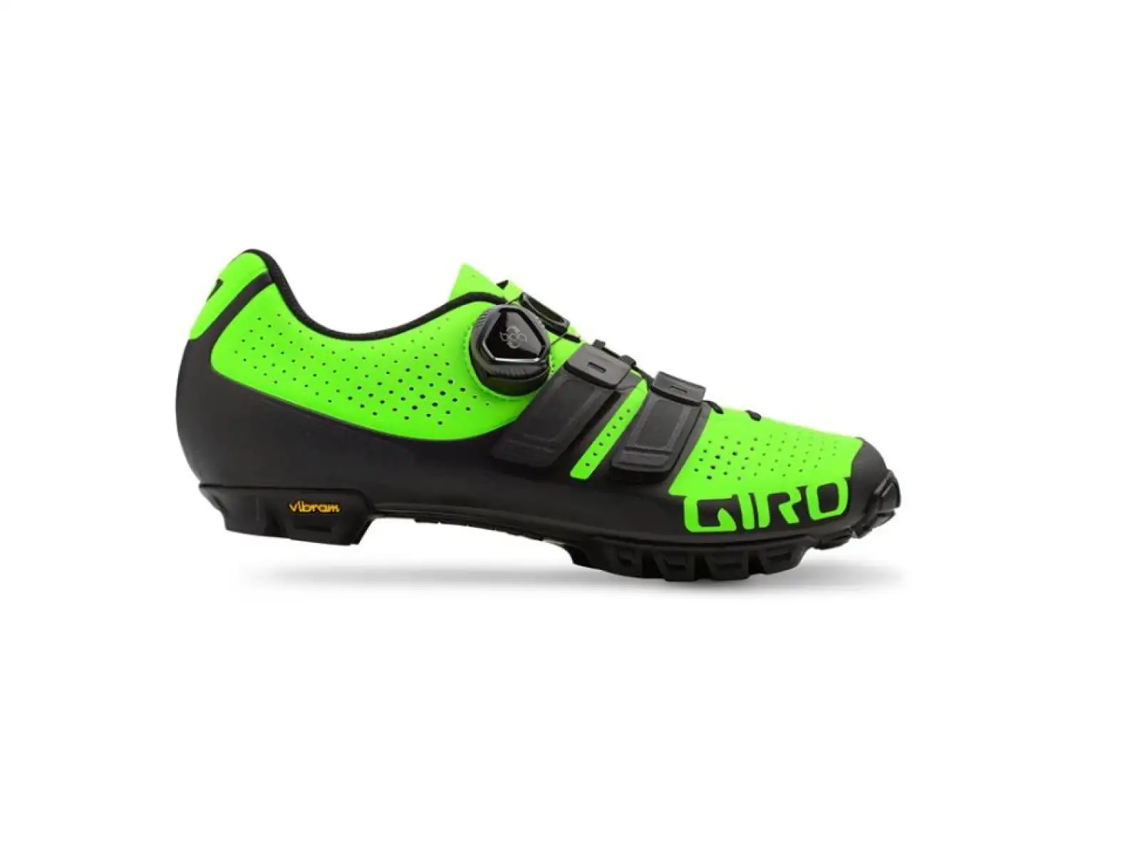 GIRO Code Techlace MTB pánské tretry Lime/Black