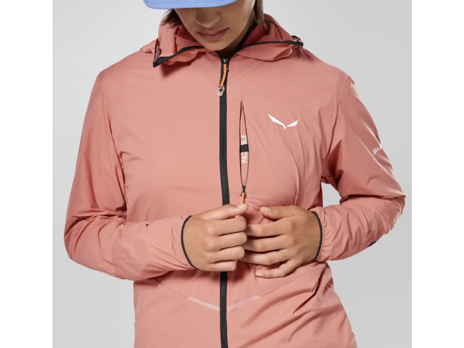 Salewa Pedroc Wind Light dámská bunda Desert Pink