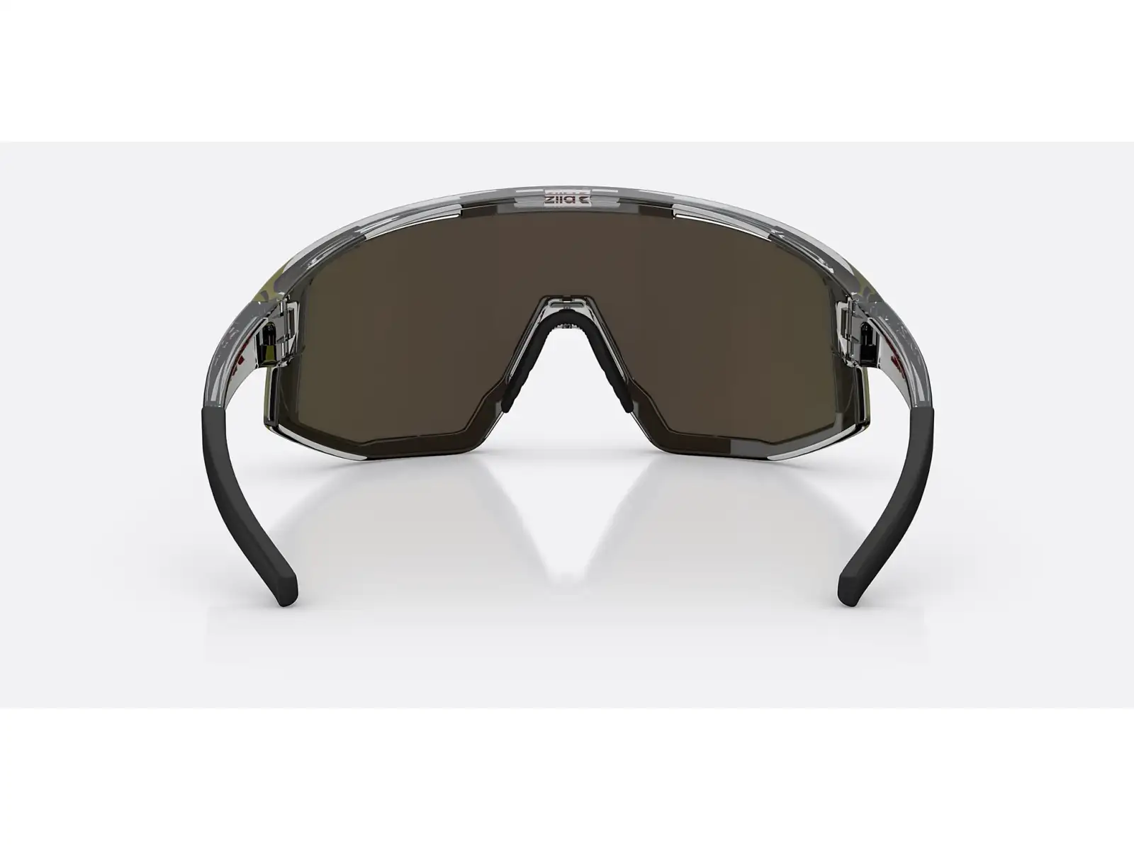 Bliz Fusion sluneční brýle Transparent Dark Grey/Brow Red Multi