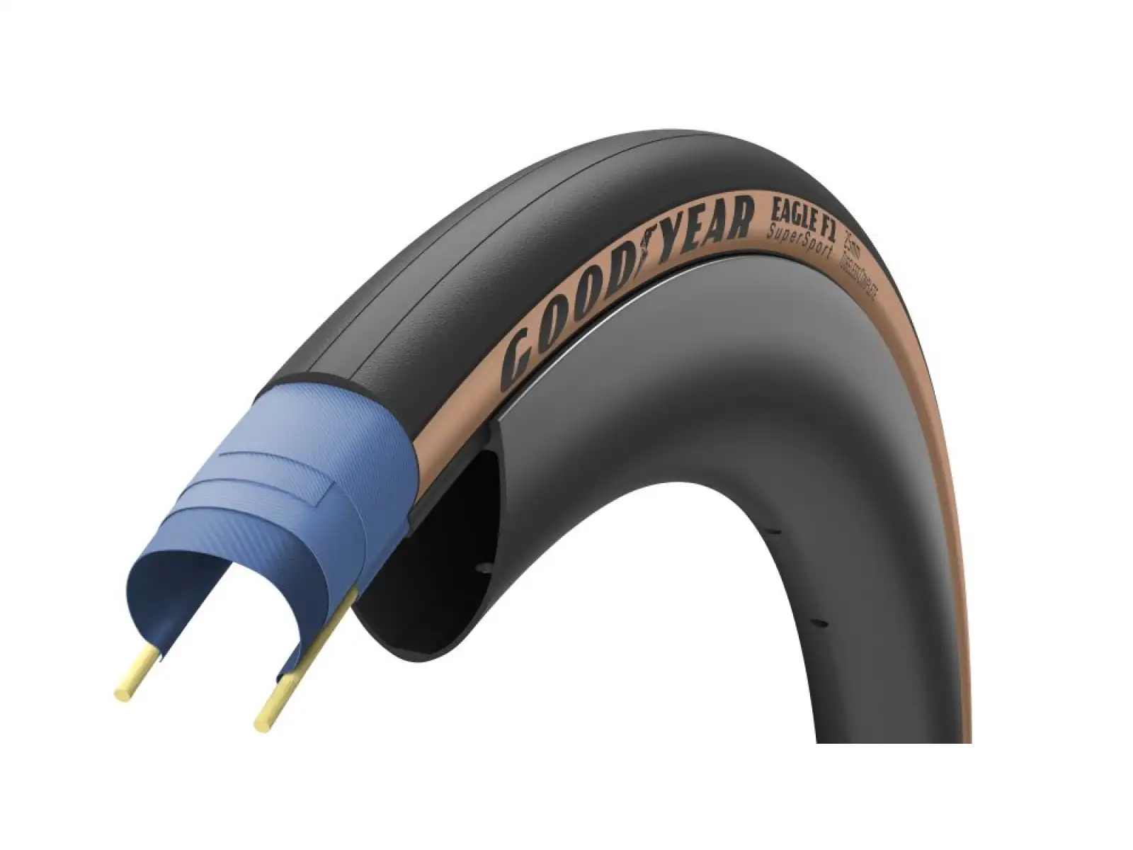 Goodyear Eagle F1 SuperSport Tubeless Complete silniční plášť  Transparent