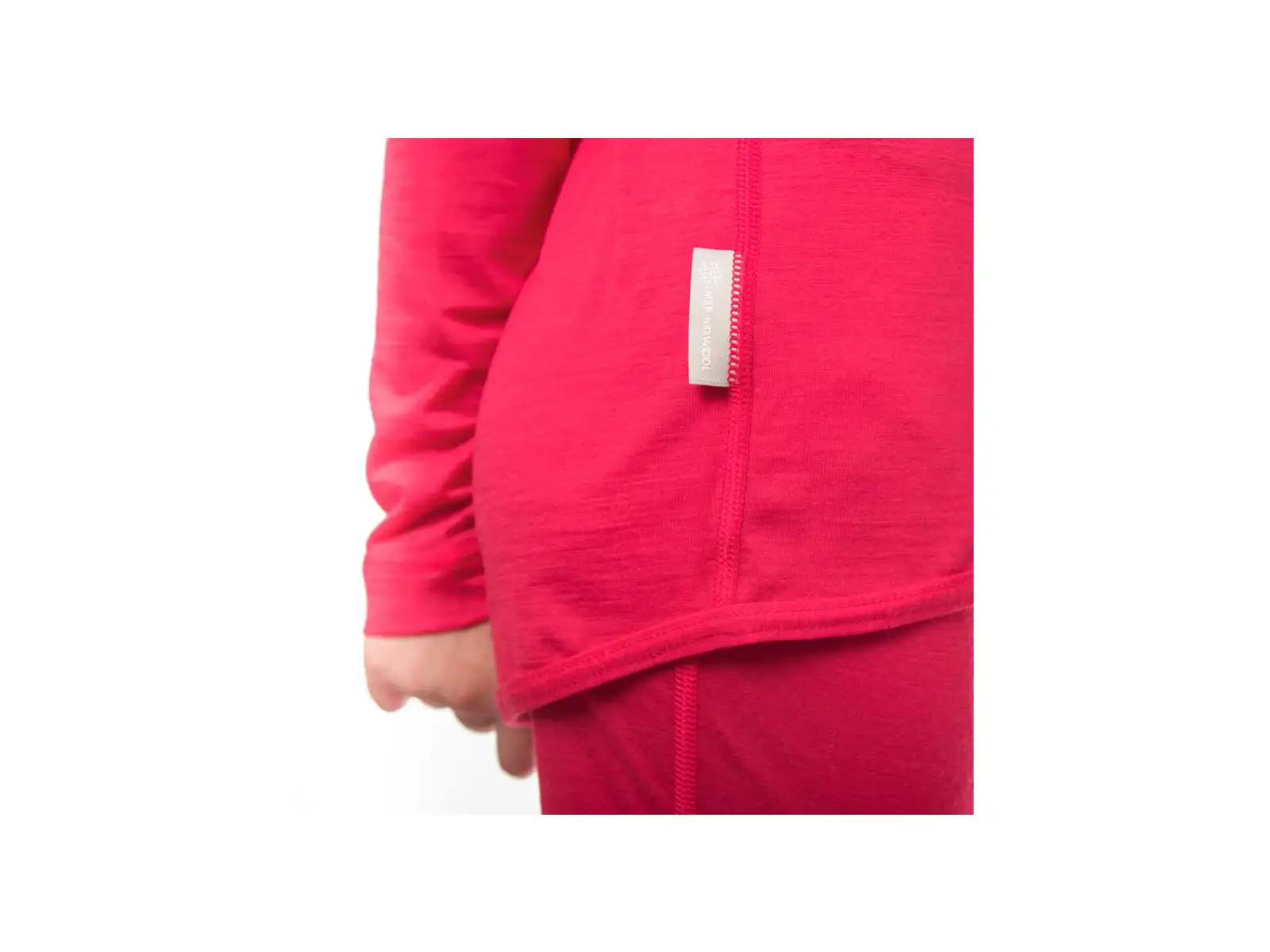 Sensor Merino Air dětský set triko dlouhý rukáv + spodní kalhoty Magenta