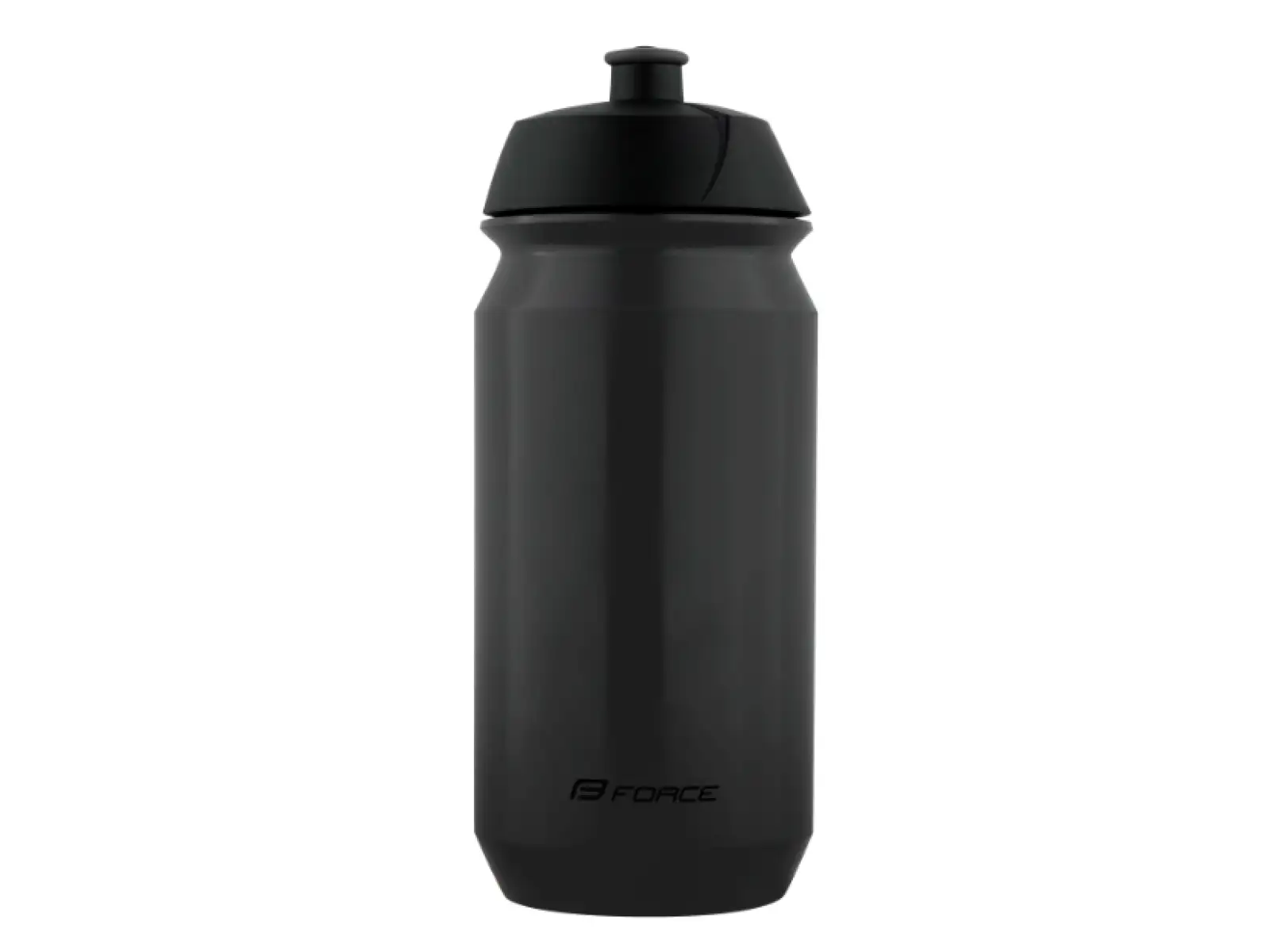 Force Ride Bike cyklistická láhev 500 ml transparentní černá/černá
