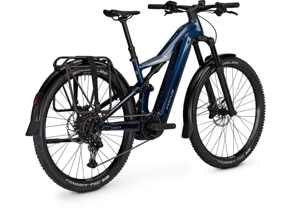 Focus THRON 7 EQP 720Wh celoodpružené elektrokolo Azurblue / Sydneyblue