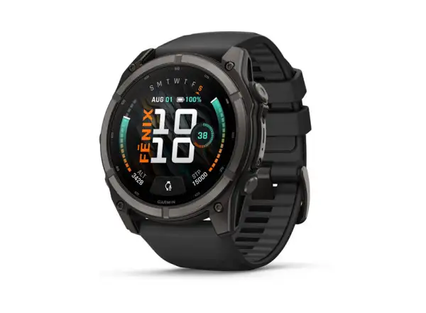 Garmin Fénix 9–51 mm chytré hodinky Carbon gray DLC Titanium/Black