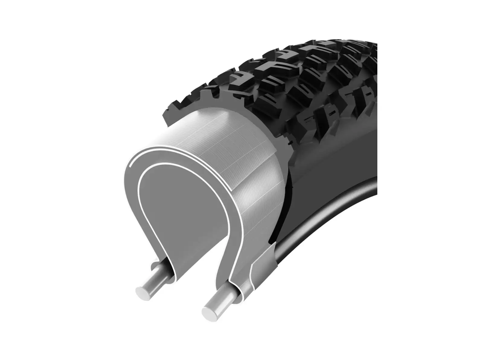 Vittoria Mezcal III 29x2.25 XC Race full black G2.0 plášť kevlar černá
