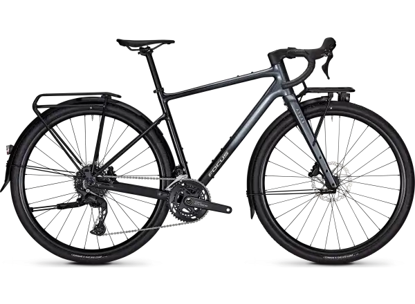 Focus Atlas 6.8 EQP gravel kolo Steelgrey/Diamondblack