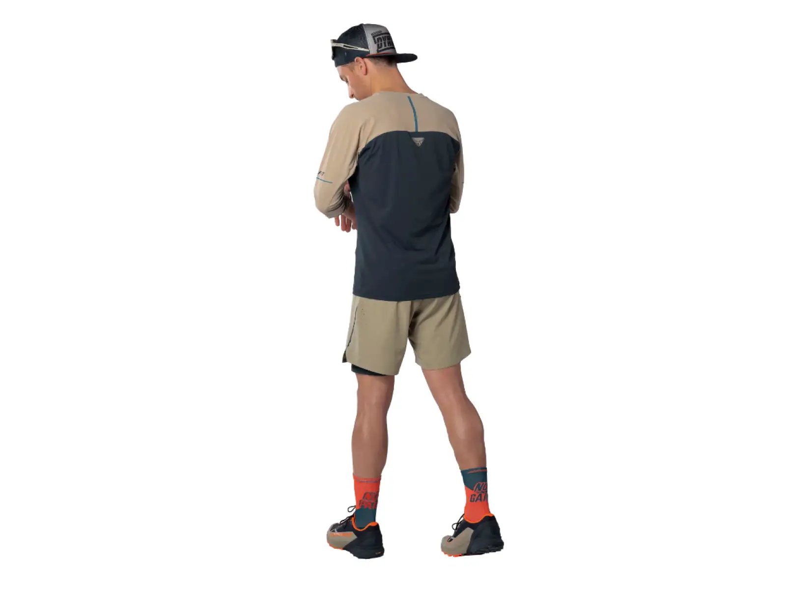 Dynafit Alpine Pro pánské triko dlouhý rukáv Blueberry/Rock Khaki