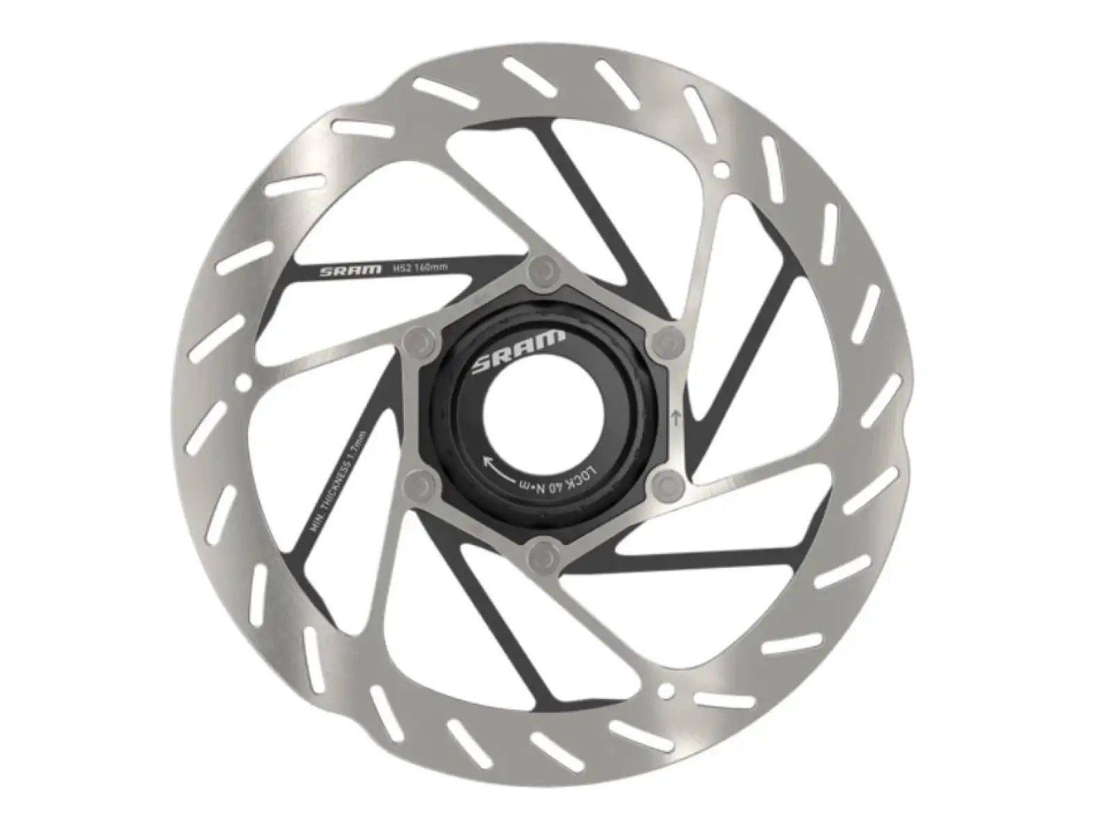 Sram HS2 Rounded brzdový kotouč CL 160 mm