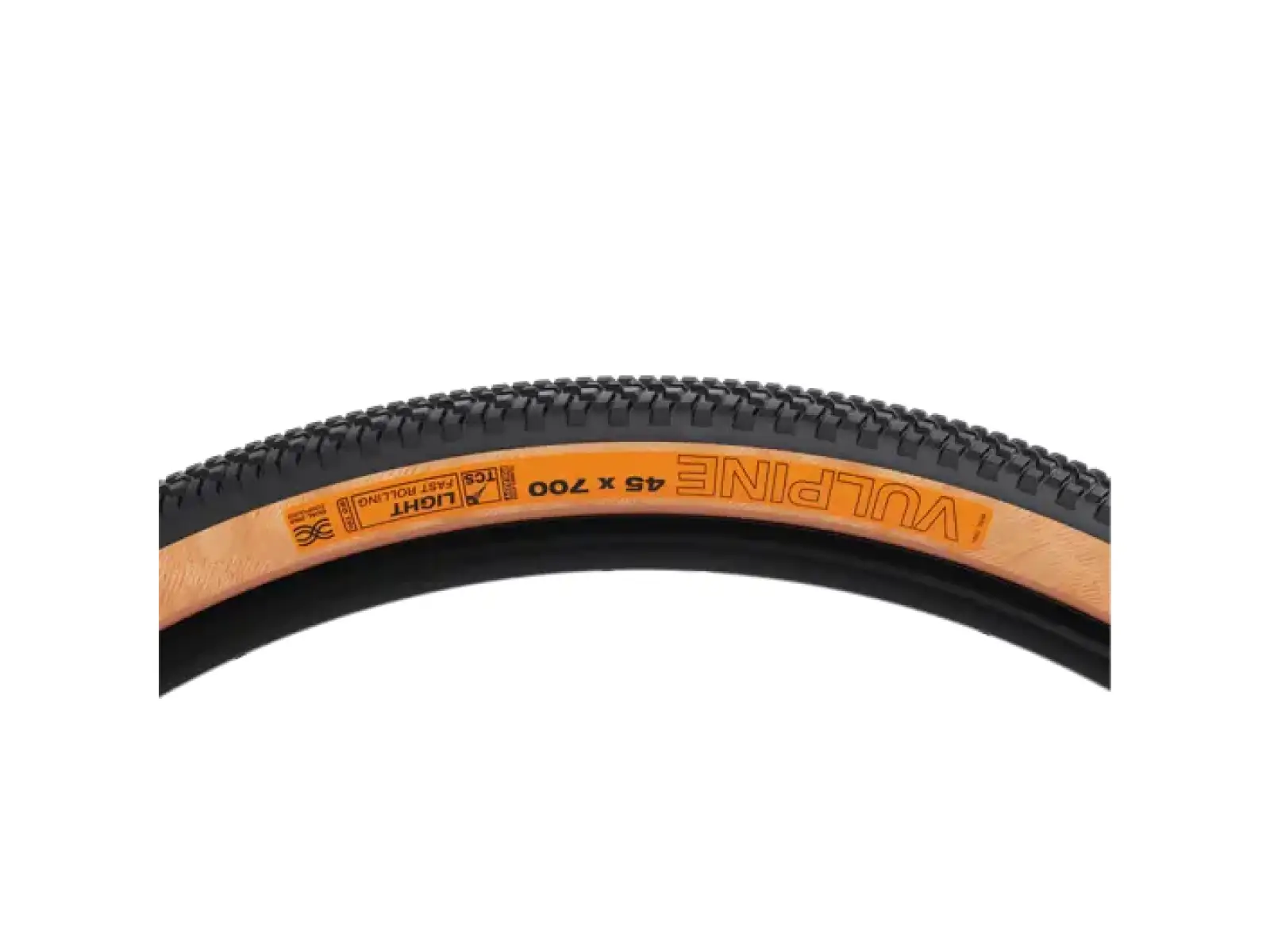 WTB Vulpine 700x45 TCS Light Fast Rolling SG gravel plášť černá/hnědá