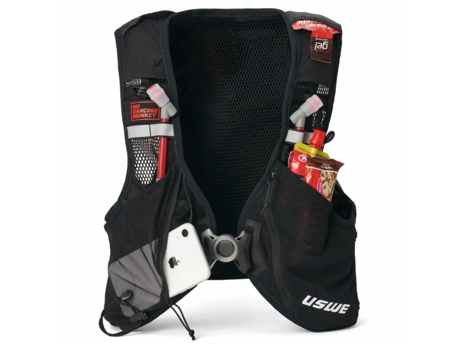 USWE Pace 14 Trail běžecká vesta Carbon Black