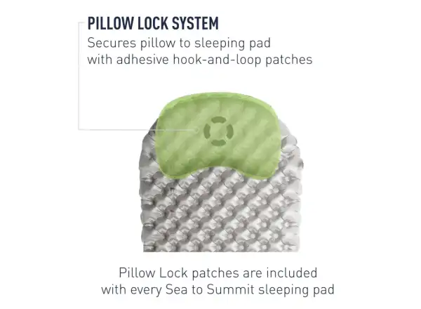 Sea to Summit Aeros Premium Deluxe Pillow nafukovací polštář šedá