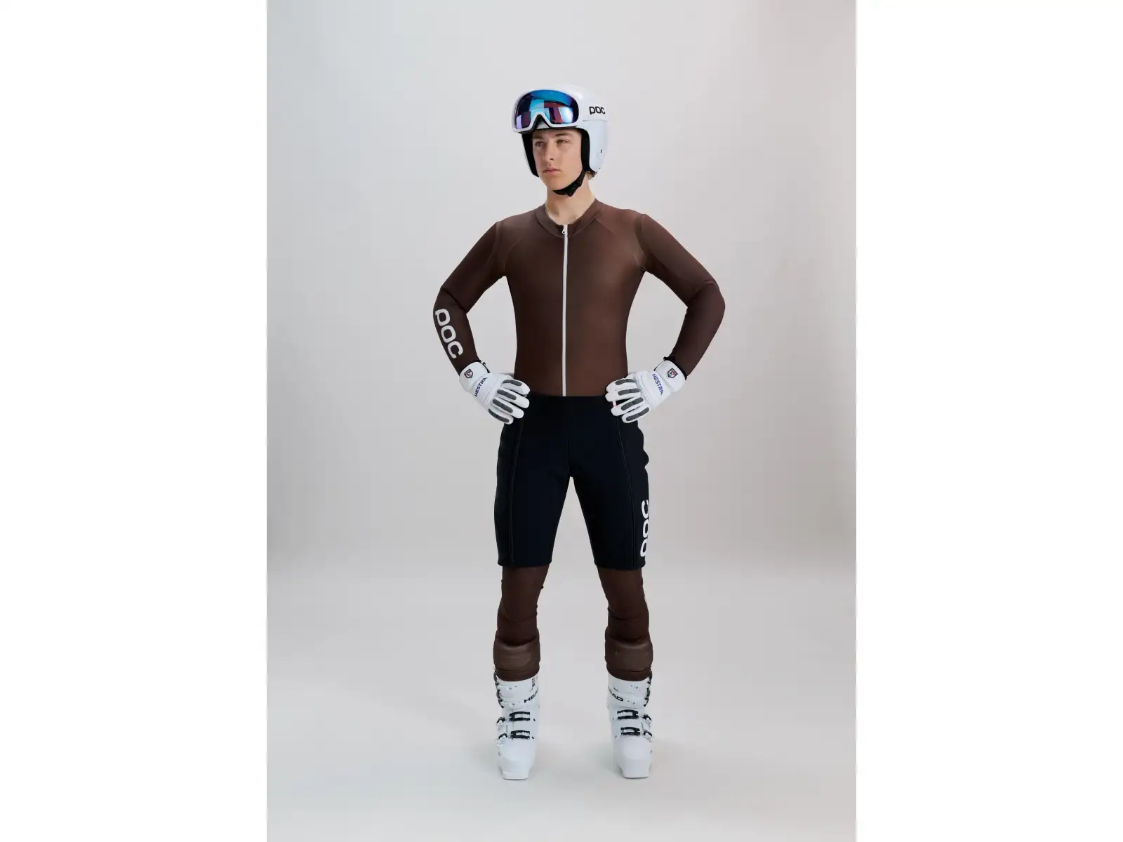 POC Race Shorts pánské zateplené šortky Uranium Black