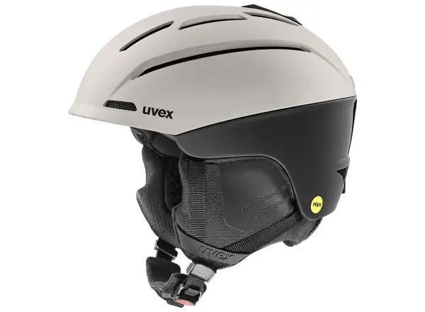 Uvex Gravitate Mips přilba Warm Grey/black Matt