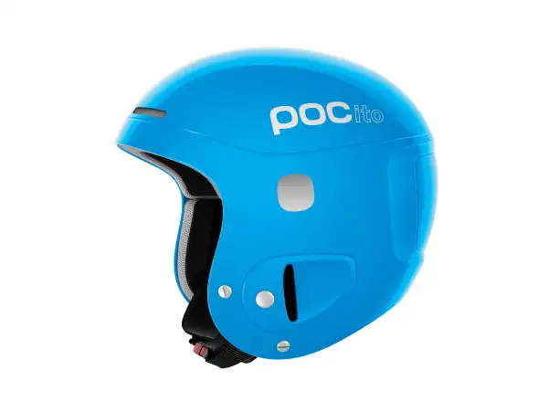 POC POCito Skull dětská lyžařská helma fluorescent blue adjustable vel. Uni