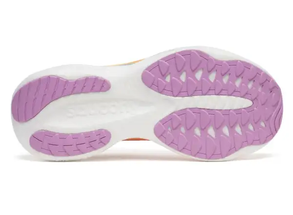 Saucony Ride 19 dámská běžecká obuv Fire/Orchid