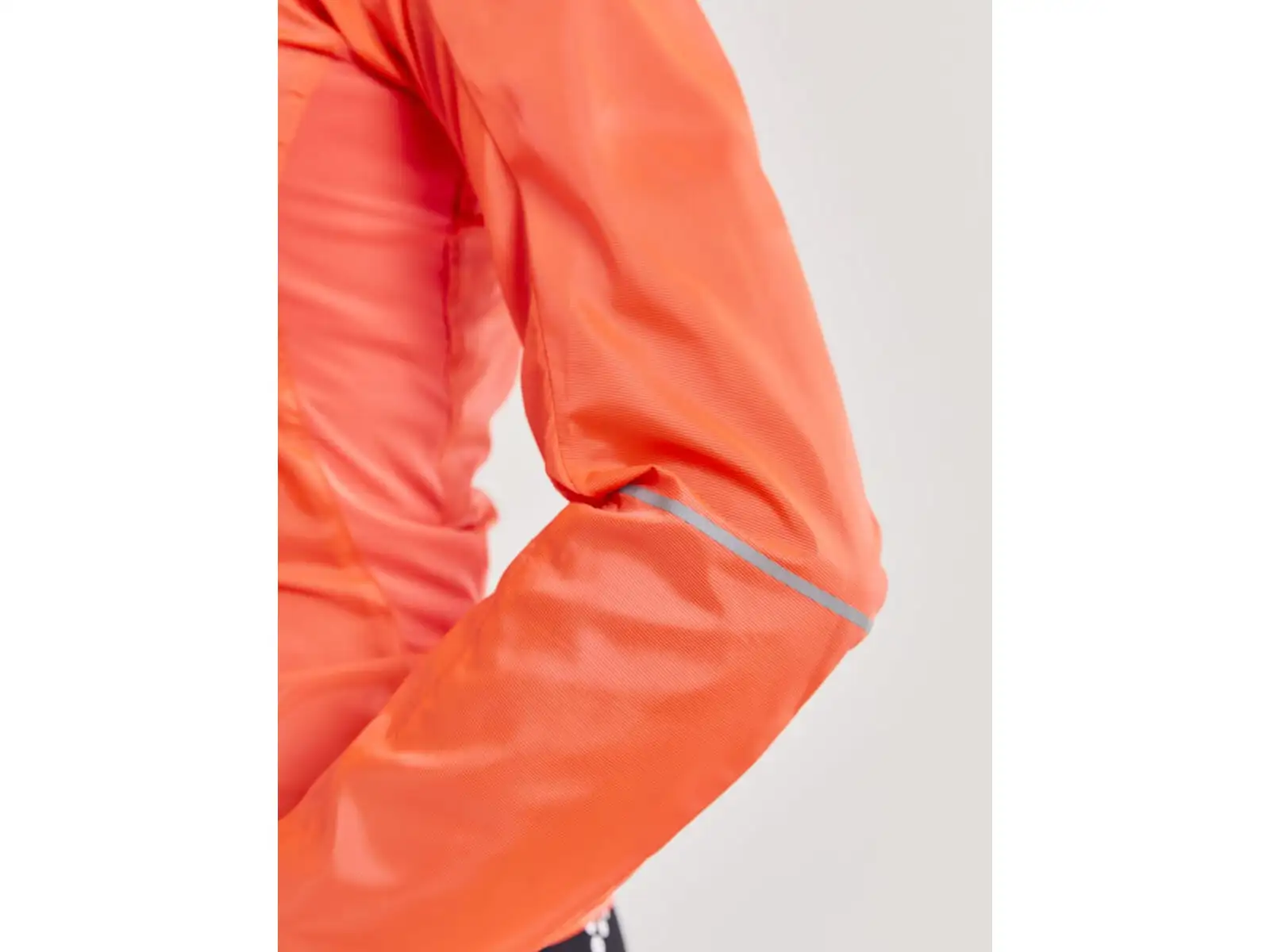 Craft ADV Essence Light Wind dámská cyklistická bunda oranžová