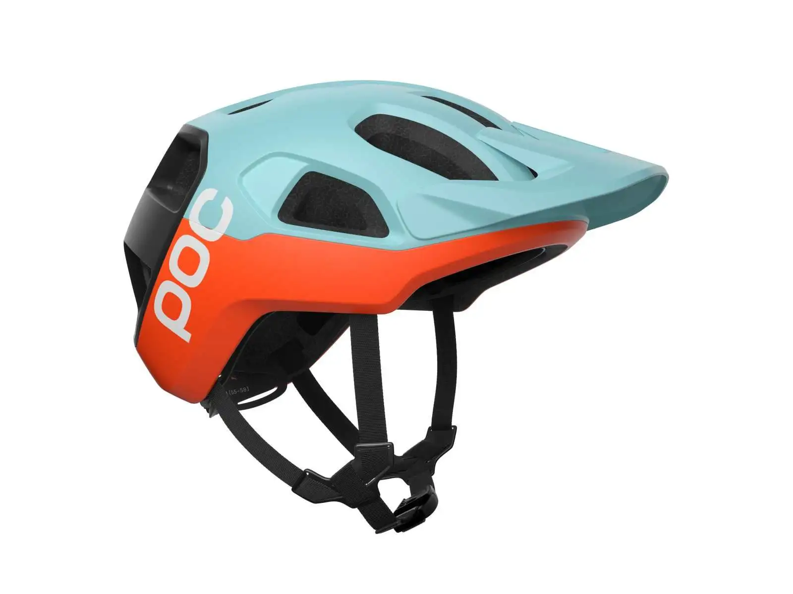 POC Cularis přilba Indicolite Blue Matt/Carnelian Orange Matt