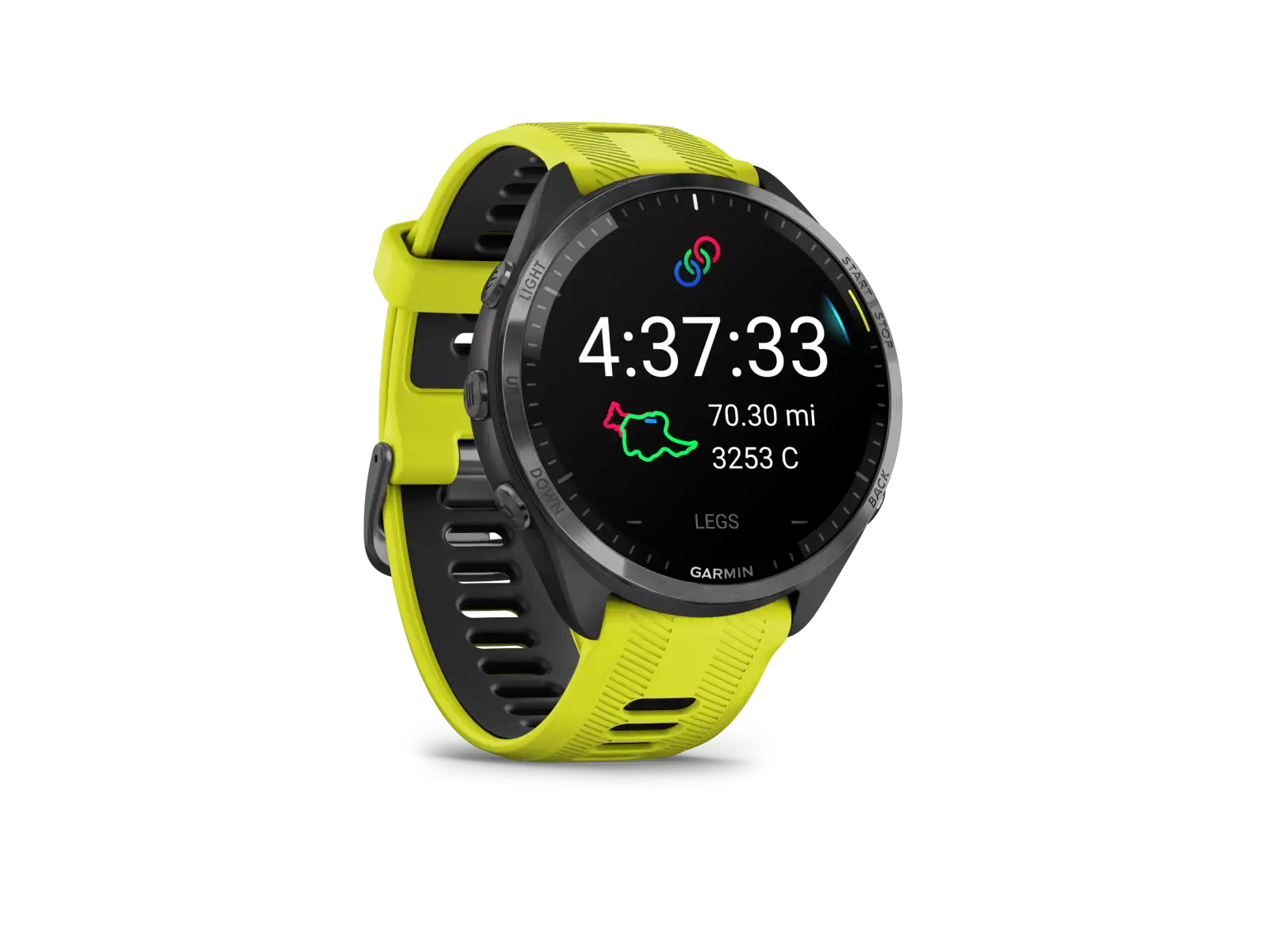Garmin Forerunner 965 chytré hodinky Carbon Grey Titan DLC/Yellow