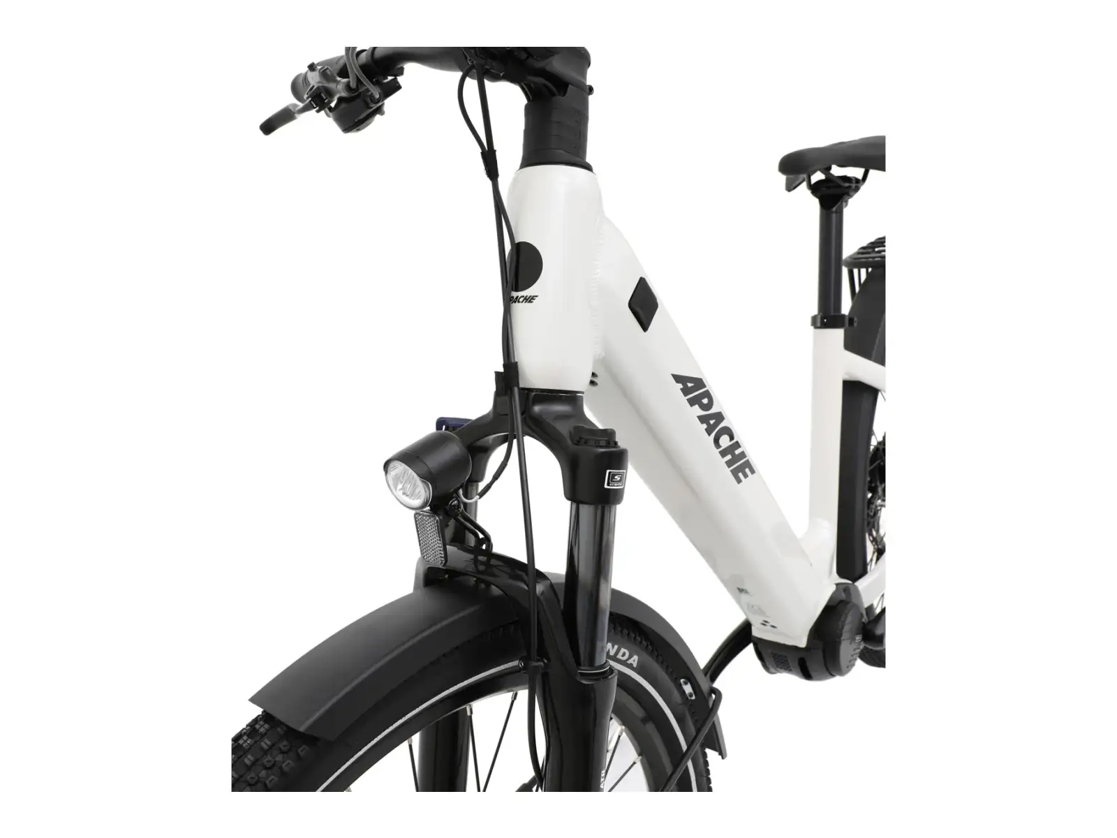 Apache Rio Grande 3 MX 720 Wh nízkonástupové elektrokolo bílá