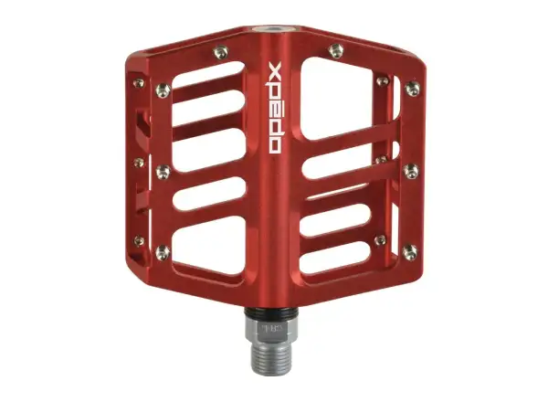 X-pedo ZED platformové pedály červená