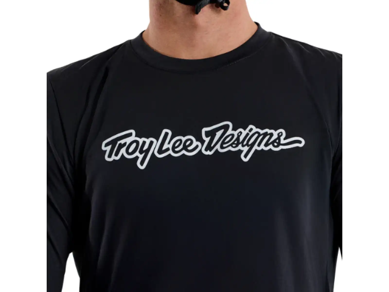 Troy Lee Designs Skyline Ride Tee pánský dres dlouhý rukáv Signature Black