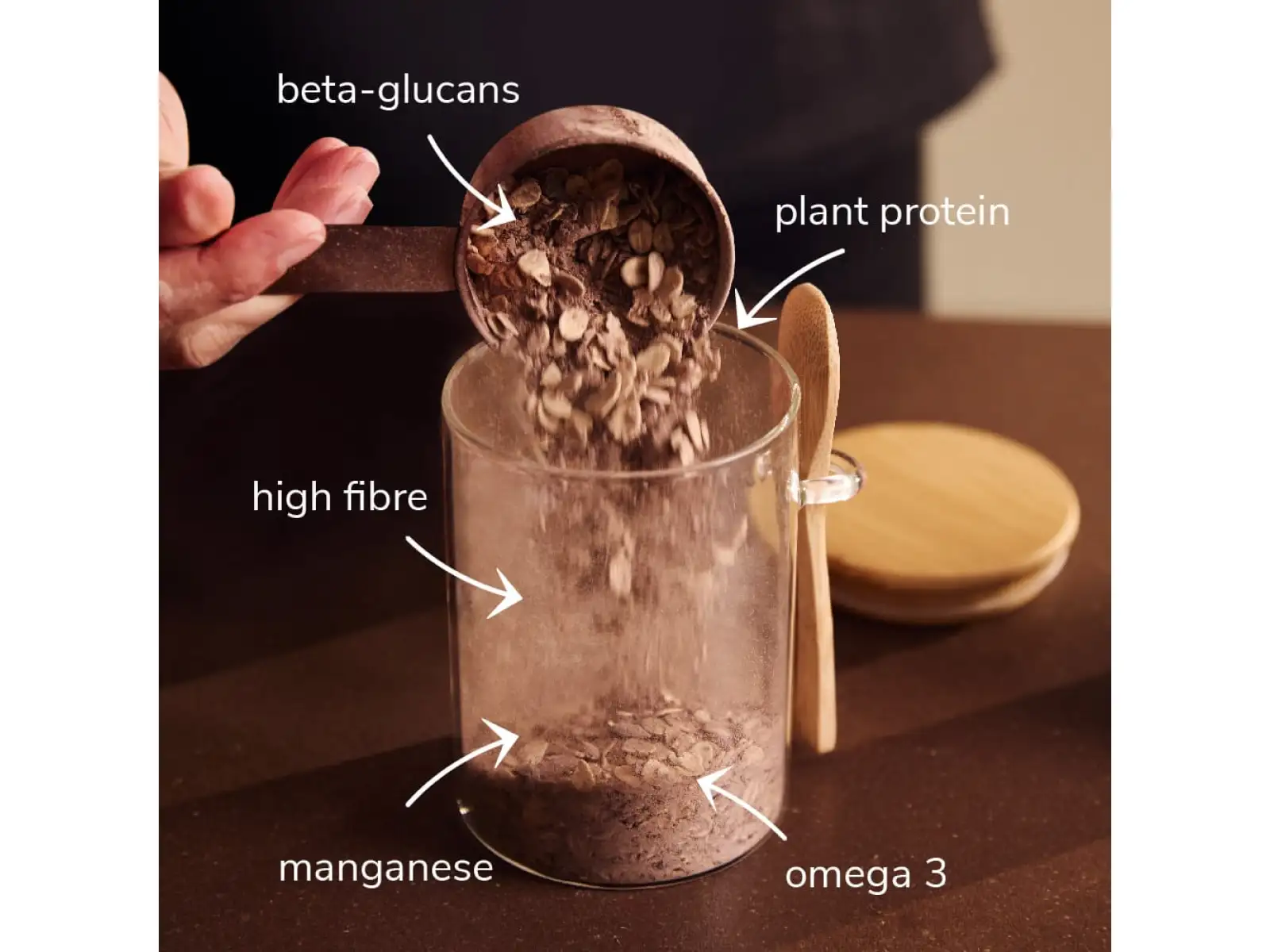 Veloforte Overnight Oats ovesná kaše Smooth Cocoa
