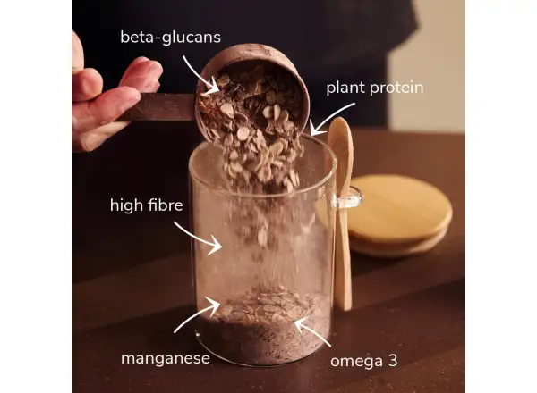 Veloforte Overnight Oats ovesná kaše Smooth Cocoa