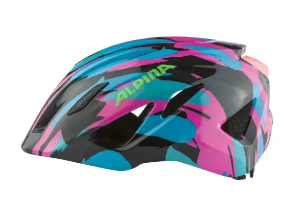 Alpina Pico Flash přilba Neon/Blue Pink Gloss