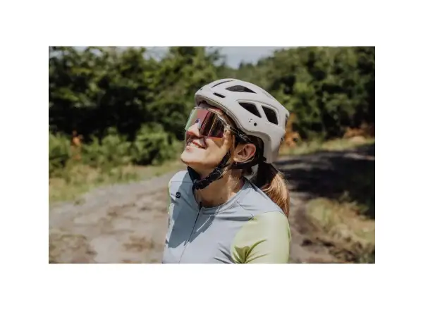 Force Strive cyklistické brýle transparentvní/fialovo-žluté sklo