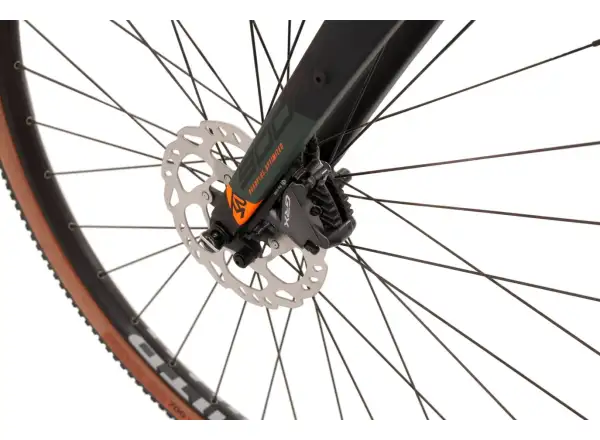Rock Machine Gravelride CRB 900 khaki/oranžová gravel kolo