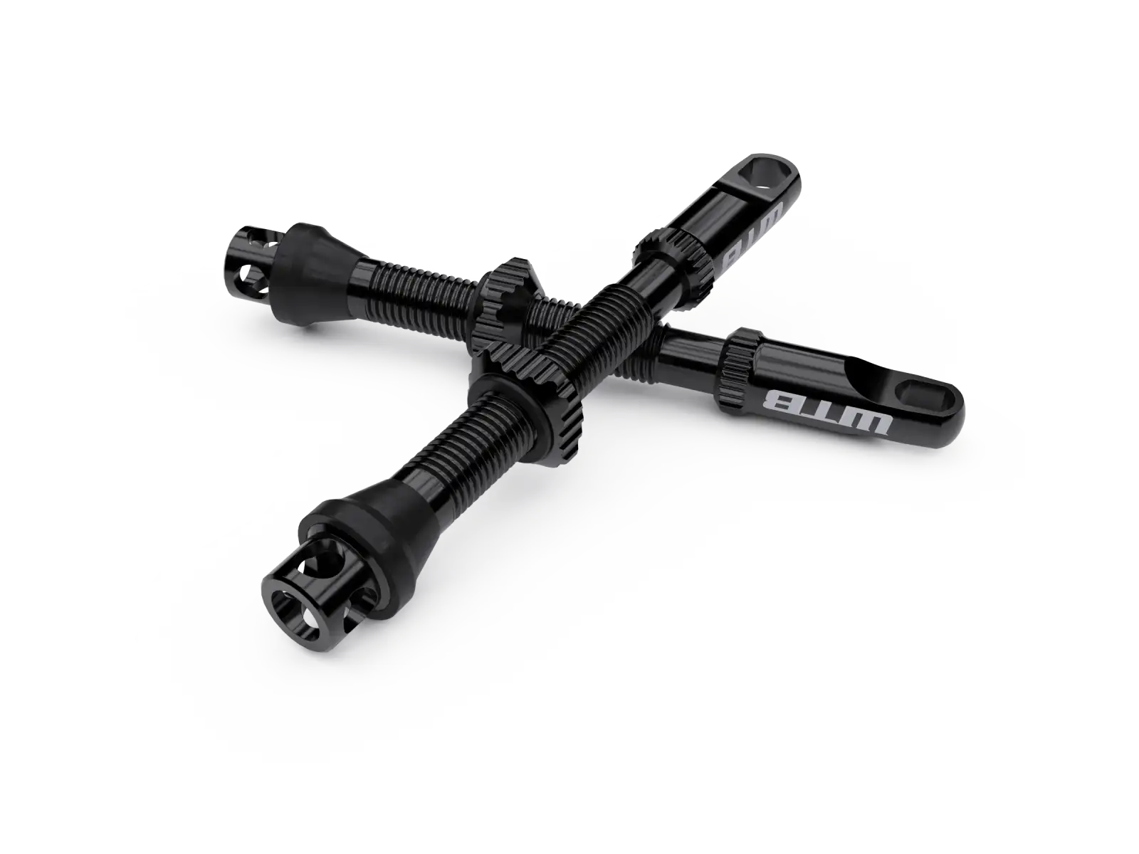 WTB  TCS AL Max-Flow Presta Valve bezdušové ventilky 55 mm černá 2 ks