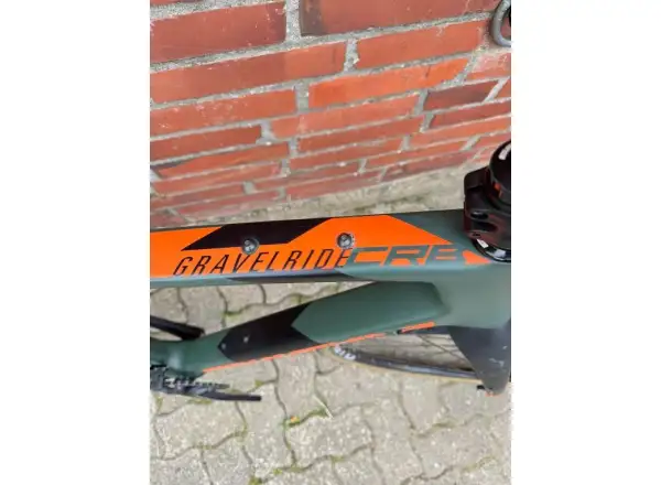 Rock Machine Gravelride CRB 900 khaki/oranžová gravel kolo